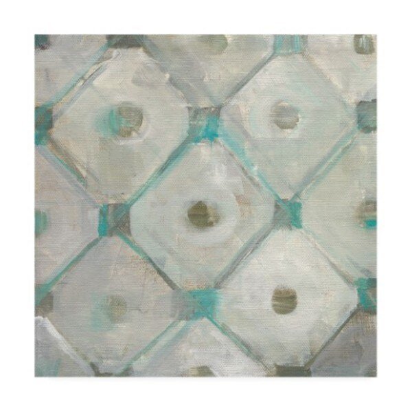 Danhui Nai 'Tile Element I' Canvas Art, 18x18, Trademark Fine Art, Mfr#: WAP10814-C1818GG